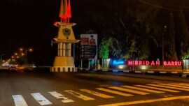 Panorama pusat Kota Barru.