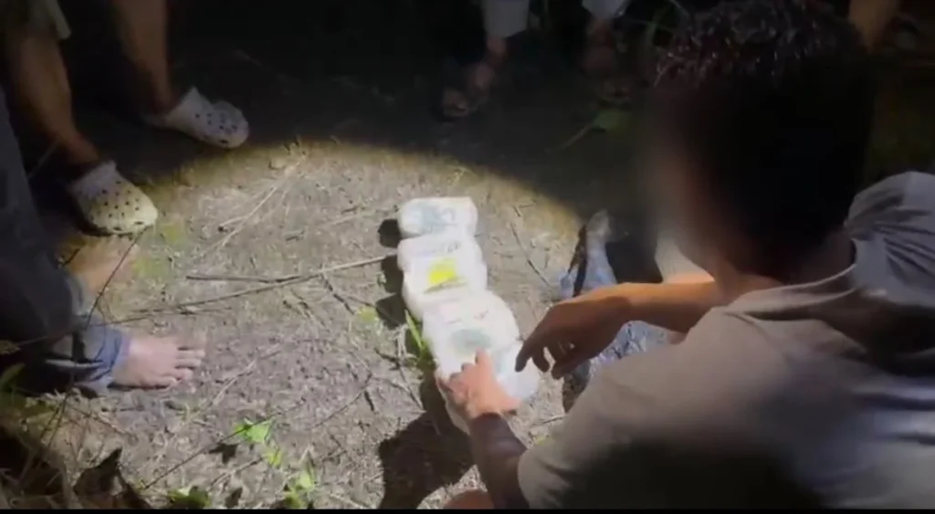 Dikubur di Tanah dan Disembunyikan di Kebun Sawit, 7 Kilogram Sabu Gagal Beredar, 3 Orang Diciduk Polisi