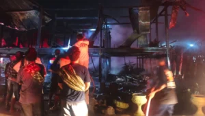 Nenek 70 Tahun di Sidrap Lolos dari Kobaran Api yang Melalap Rumah dan Traktor