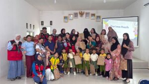 Mahasiswa KKN Unhas Edukasi Ibu Hamil di Desa Bila Sidrap tentang Keamanan Pangan Asal Hewan