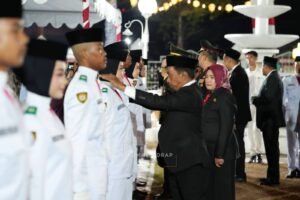 Dikukuhkan, Besok Sejarah Menunggu Aksi Nyata 45 Paskibraka Sidrap