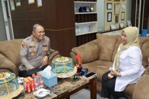 Wabup Nurkanaah Sambut Kunjungan Kapolres Sidrap, Bangun Kolaborasi Demi Pelayanan Terbaik