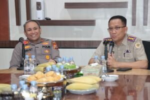 Jalin Silaturahmi, AKBP Indra Waspada Yuda Kunjungi Kepala BPN Sidrap