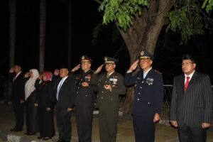 Khidmat dan Penuh Makna, Karutan Sidrap Hadiri Apel Kehormatan dan Renungan Suci Bersama Forkopimda Kab. sidrap