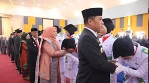 Bukan Sekadar Pengibar Bendera, 70 Remaja Wajo Resmi Menjadi Penjaga Marwah Merah Putih