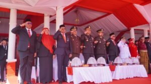 Dandim Sidrap Hadiri Upacara Detik-Detik Proklamasi HUT ke-81 RI