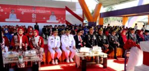 Ribuan Warga Enrekang Upacarakan Hari Kemerdekaan RI, Bupati Yusuf Ritangnga Jadi Irup