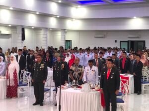 Dandim 1420/Sidrap Hadiri Ramah Tamah dan Pembubaran Paskibraka Kabupaten Sidrap Tahun 2026