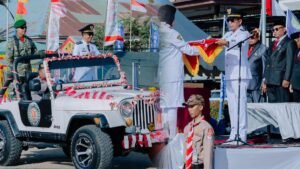 Bukan di Istana Negara, Ini HUT Kemerdekaan di Tellu Limpoe Sidrap