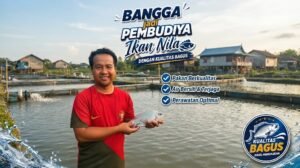 Pesan Bupati Sidrap Terjawab, Fajar Panen 1 Ton Lebih Ikan Nila