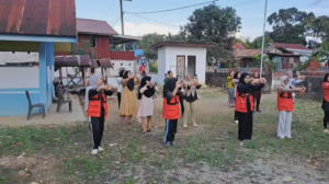 Mahasiswa KKN-PK Unhas Melaksanakan Kegiatan Edukasi Pentingnya Aktivitas Fisik dan Senam Hipertensi