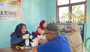 Lao’Ki Maparessa di Alesalewo, Cek Kesehatan Gratis Dekatkan Deteksi Dini PTM kepada Warga