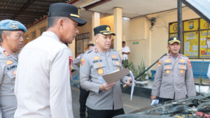 Kapolres Sidrap Tak Mau Ada Mobil Patroli yang Mogok, Pastikan ‘Mesin’ Pelayanan Selalu Bekerja