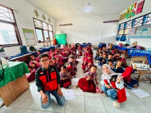 MAGELLO Edukasi Ratusan Siswa di Salobukkang Sidrap, Kenalkan Cara Cegah Demam Berdarah Sejak Dini