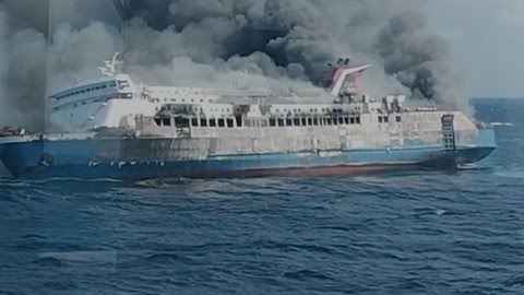 Menuju Makassar, KMP Mutiara Sentosa 2 Terbakar di Perairan Utara Sumenep Madura