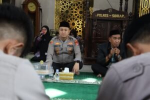 Peringati Maulid Nabi, Kapolres Sidrap Ajak Personel Teladani Akhlak Rasulullah SAW