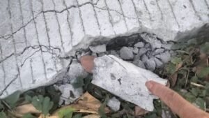 Ada Apa dengan Infrastruktur di Sidrap? Baru Dibangun, Sudah Retak