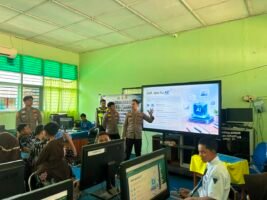 Polri Mengajar, Polres Sidrap Lahirkan Ratusan Siswa Paham “AI”