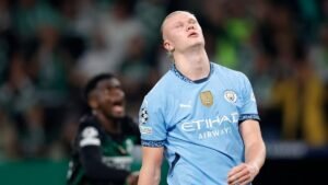 City Tinggal 10 Orang, MU Malah Kalah: Haaland Bikin Old Trafford Membisu