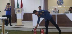 Ada Simulasi Kebakaran, Rektor UMS Rappang Tekankan Pentingnya Keselamatan