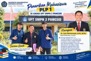 Mahasiswa UMS Rappang Tuntaskan PLP 1 di SMPN 2 Pangsid, DPL Tekankan Kompetensi dan Profesionalisme