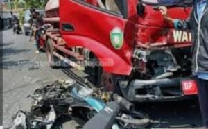 Benturan Keras di Parepare, Motor Rusak Parah dan Dua Remaja Tewas