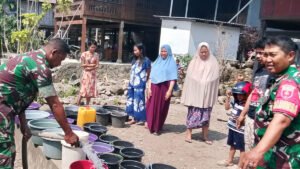 Tentara Datang Saat Dibutuhkan, Warga Lainungan Sidrap: “Alhamdulillah, Sampaikan Terima Kasih Kami ke Pak Dandim Puang Zulhakim Asdar”