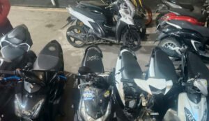 Malam-malam Mau Jadi Rossi, Motor Malah Masuk Kandang Polres Sidrap
