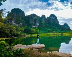 Danau Cinta Balocci, Lanskap Hijau di Tengah Perbukitan Karst Pangkep