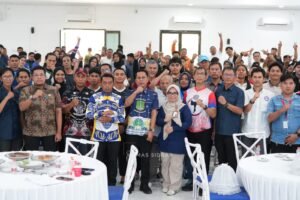 Hadapi Porprov XVII, Bupati Syaharuddin Alrif Perkuat Kekompakan Kontingen Sidrap