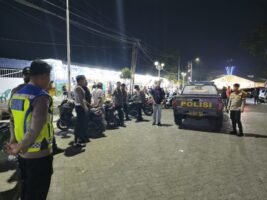 Aktivitas Nyaman, Polres Sidrap Gelar Patroli Kamtibmas