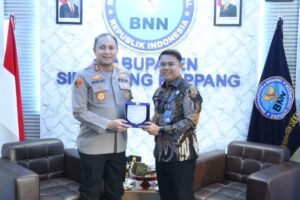 Kapolres Sidrap Sambangi BNNK, Siapkan Langkah Strategis Perangi Narkoba