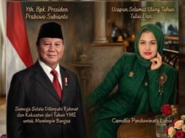 Camellia KITA Ucapkan Selamat Ulang Tahun kepada Prabowo: Doa untuk Presiden, Harapan untuk Indonesia