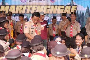Bupati Sidrap Perkuat Karakter Kepemimpinan Generasi Muda melalui Pramuka