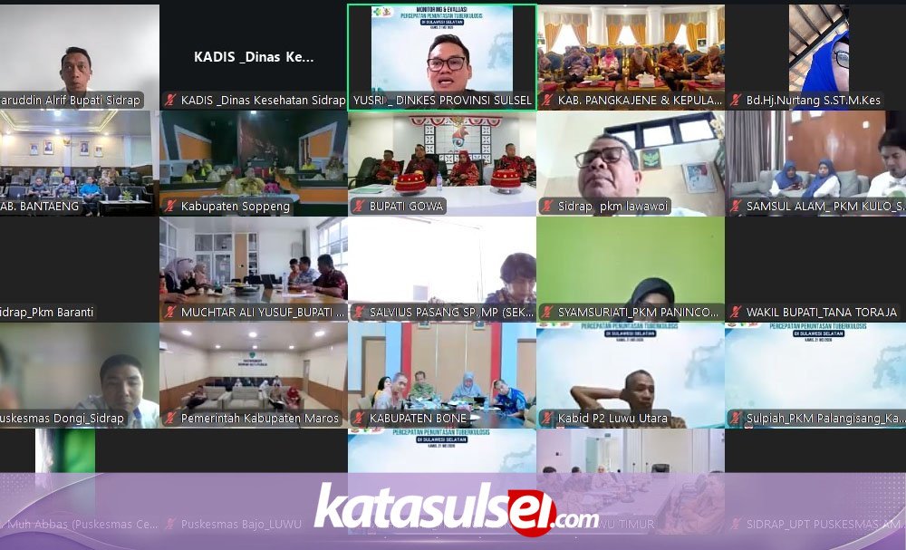 Bupati Sidrap Syaharuddin Alrif Paparkan Strategi 14 Desa Siaga TBC di Forum Bersama Wakil Menkes dan Gubernur Sulsel